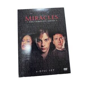Miracles OS Black DVD Set The Complete Series 4-Disc Sci-Fi Mystery TV Tested